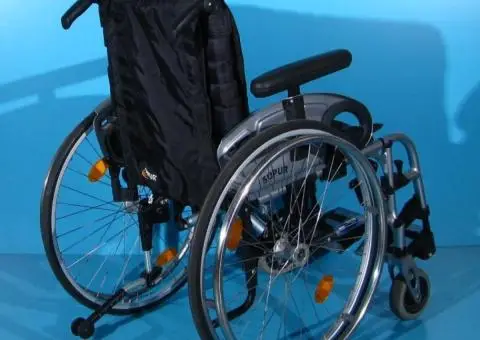 Scaun cu rotile din aluminiu semiactiv Sopur   latime sezut 43 cm - 5/7