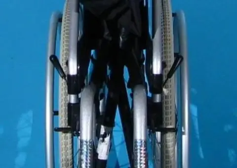 Scaun cu rotile - Meyra   latime sezut 43 cm - 7/7