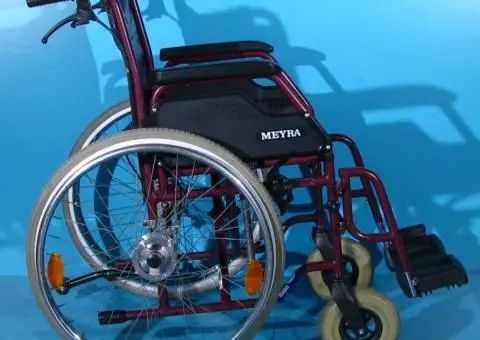 Scaun cu rotile Meyra   latime sezut 43 cm - 4/7