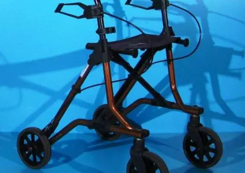 Cadru de mers cu roti din aluminiu-Dietz - 3/9