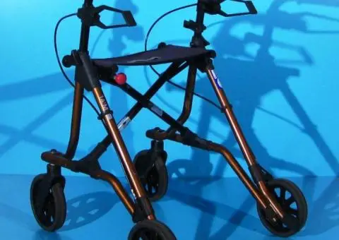 Cadru de mers cu roti din aluminiu-Dietz - 7/9