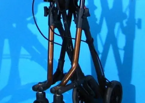 Cadru de mers cu roti din aluminiu-Dietz - 9/9