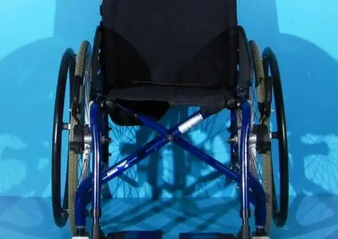 Scaun cu rotile din aluminiu activ  Sopur - latime sezut 42 cm - 2/6