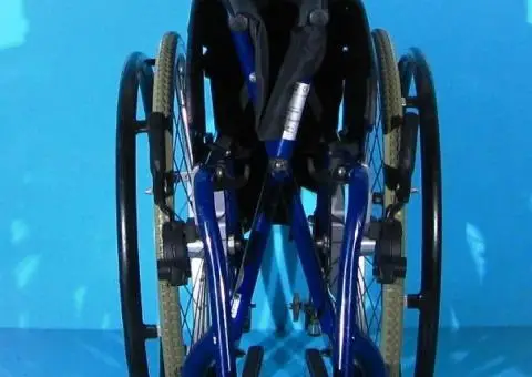 Scaun cu rotile din aluminiu activ  Sopur - latime sezut 42 cm - 6/6