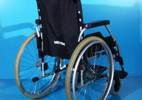 Scaun cu rotile  Meyra - latime sezut 43 cm - 5/7