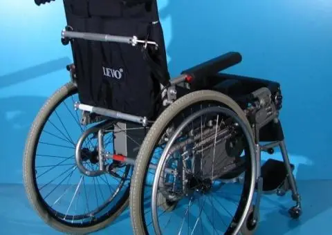 Scaun cu rotile cu verticalizare electrica Levo - 9/10