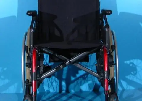 Scaun cu rotile din aluminiu Sopur - latime sezut 46 cm - 2/7