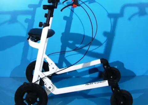 Cadru de mers cu roti din aluminiu-Schuchmann Malte - 7/8