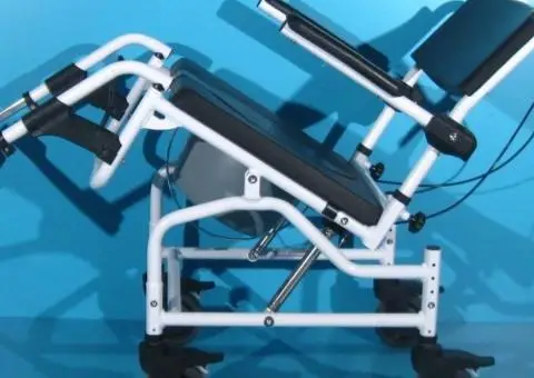 Scaun pentru WC si baie din aluminiu Mobilex - 1/10