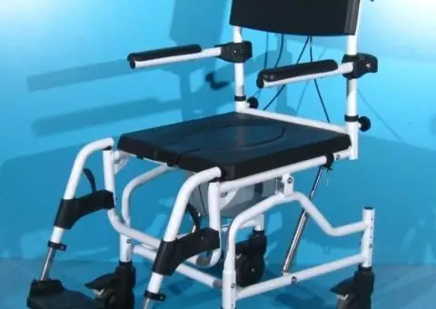 Scaun pentru WC si baie din aluminiu Mobilex - 2/10