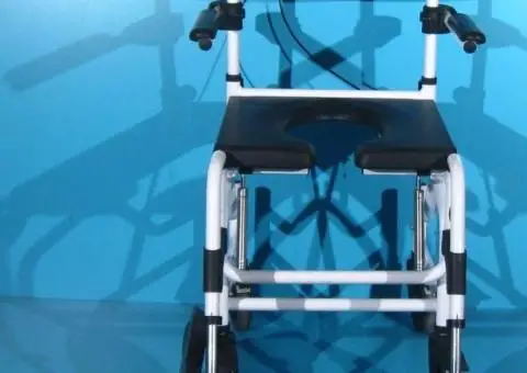 Scaun pentru WC si baie din aluminiu Mobilex - 4/10