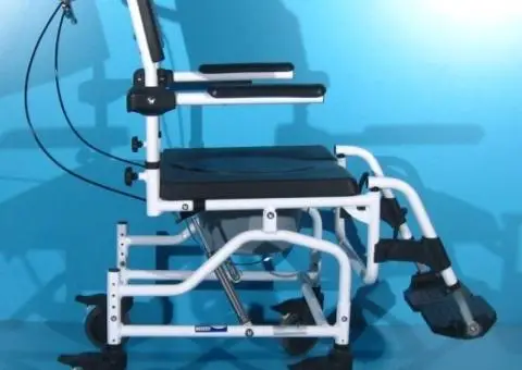 Scaun pentru WC si baie din aluminiu Mobilex - 6/10