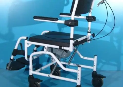 Scaun pentru WC si baie din aluminiu Mobilex - 9/10