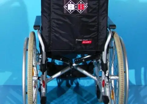 Scaun cu rotile B+B - latime sezut 40 cm - 6/7