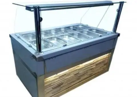 LINII DE AUTOSERVIRE - VITRINE CALDE BAIN MARIE si VITRINE RECI - 5/8