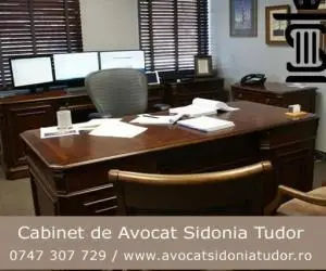 Cabinet de Avocat Sidonia Tudor ofera consultanta, asistenta si reprezentare juridica
