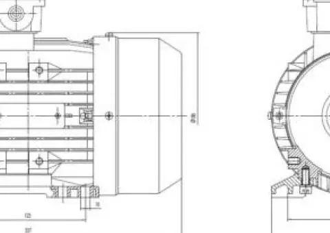 Motor electric trifazat 2.2kw 1400rpm 90 B3 - 2/2