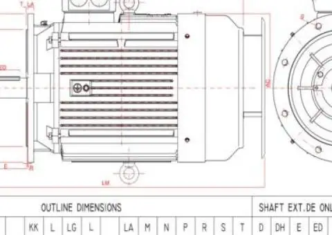 Motor electric trifazat 37kw 1400rpm 225 B5 - 2/2