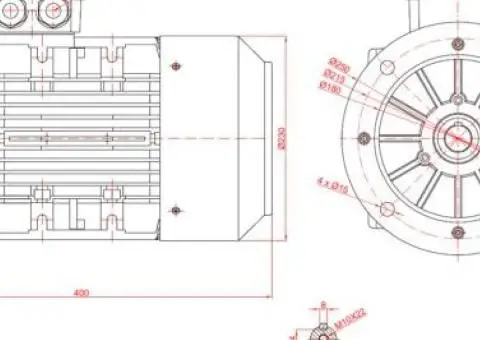 Motor electric trifazat 4kw 1400rpm 112 B5 - 2/2