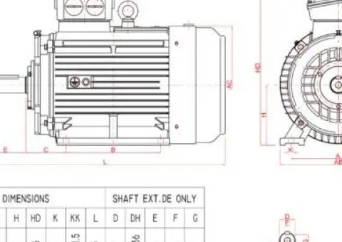 Motor electric trifazat 15kw 3000rpm 160 B3 - 2/2