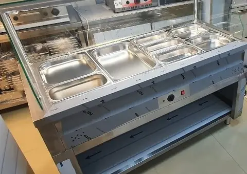 LINIE AUTOSERVIRE - VITRINE CALDE /RECI HORECA BUCURESTI - 5/5