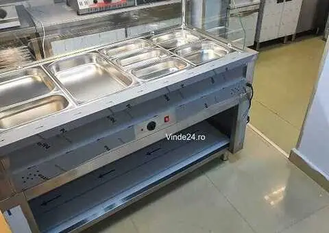 ECHIPAMENTE PROFESIONALE HORECA  - LINII DE AUTOSERVIRE - VITRINE CALDE BAIN-MARIE  si VITRINE RECI - 5/6