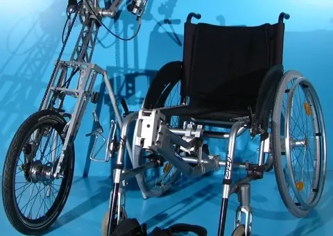 Handbike bicicleta de mana Pro Activ - 10/10