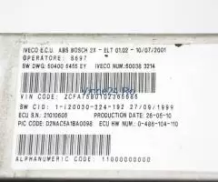 Calculator Modul Abs Esp Iveco EuroCargo 1991 - 2011 0486104110, MF326HMYIP - Imagine 2