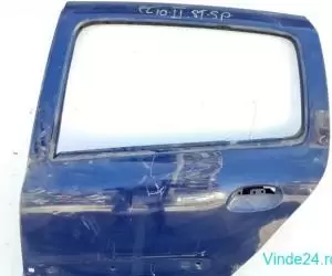 Usa / Portiera Stanga,spate,Albastru Renault CLIO 2 / SYMBOL 1 1998 - 2008 - Imagine 1