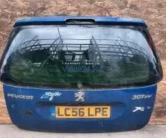 Hayon Albastru Peugeot 307 2000 - Prezent - Imagine 1