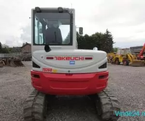 Excavator Takeuchi TB260 V3 / 2021 / 450 ore de lucru / Climatizare / Leasing de la 20% - Imagine 4