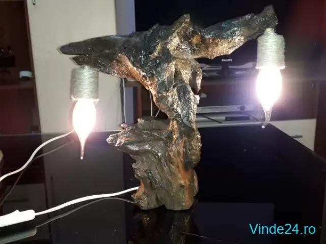 Lampi decorative din lemn - 1