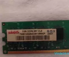 1x Memorie RAM 1GB DDR2 667 CL5 TMS1GB264C081-666EP - Imagine 3