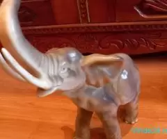 Set 3 Elefanti Din Portelan Royal Dux - Imagine 2