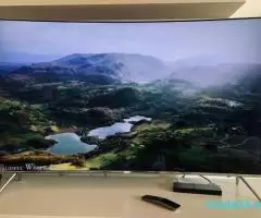 Televizor LED Samsung Smart TV Curbat 138 HD Full HD 4K - Imagine 1