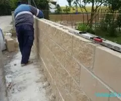 Executam garduri din boltari,bca,caramida. Amenajari interioare/exterioare