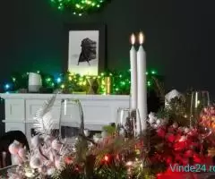 Twinkly Pre-Lit Wreath - Coroană Crăciun lumini inteligente colorate + alb - Imagine 5