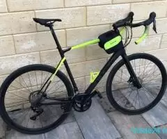 BICICLETA CUBE ATTAIN GTC RACE Carbon Flashyellow 2021 62 cm - Imagine 1