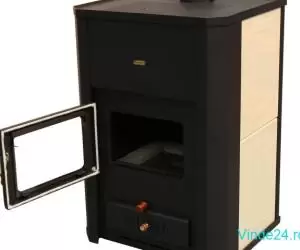 Vand șimineu tip centrala si vas de expansiune de 24kw