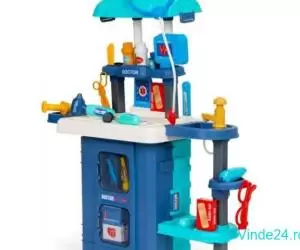 Set de joaca Mappy Mobile Hospital 3 in1, 38 piese