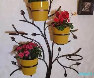 Suport cinci ghivece flori  Copacel - Imagine 1