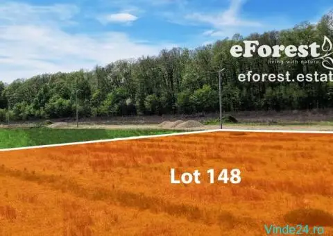 Teren rezidential, in cartier nou eForest, la padure, Crevedia - 7/8
