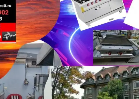 Utilare shaormeri/ Fast Food Grill pe gaz / Friteuse Gaz / Aparate shaorma pe gaz - Horeca Bucuresti - 2/9