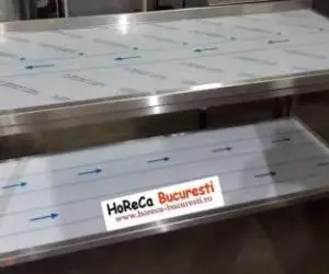 Horeca Bucuresti / Mese de lucru inox / Spalator INOX cu 1 cuva / Spalator INOX  cu 2 cuve