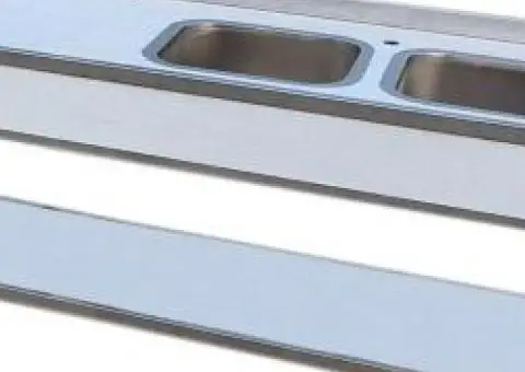 Horeca Bucuresti / Mese de lucru inox / Spalator INOX cu 1 cuva / Spalator INOX  cu 2 cuve - 6/9