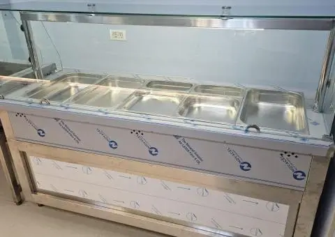 Vitrine CALDE si Vitrine RECI  - MODEL CASABLANCA / LINII de AUTOSERVIRE - 7/8