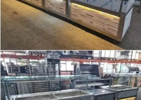 Vitrine CALDE si Vitrine RECI  - MODEL CASABLANCA / LINII de AUTOSERVIRE - 8/8