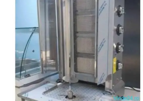 Horeca Bucuresti / Linie autoservire / Vitrina calda / Vitrina Rece / hota inox - 7/8