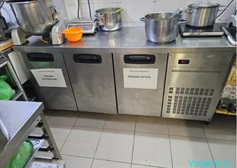 HORECA BUCURESTI - ECHIPAMENTE SECOND HAND / MASA FRIGORIFICA / LINIE AUTOSERVIRE GRECIA - 6/10