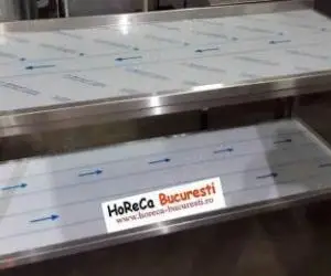 MESE INOX SI SPALATOARE INOX CU 1 CUVA / 2 CUVE